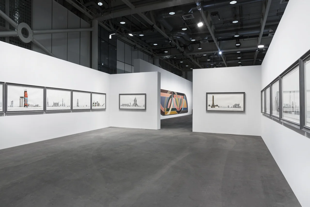 Cross Section of the Via Appia in Late Antiquity Installation View Art Basel Unlimited 2016