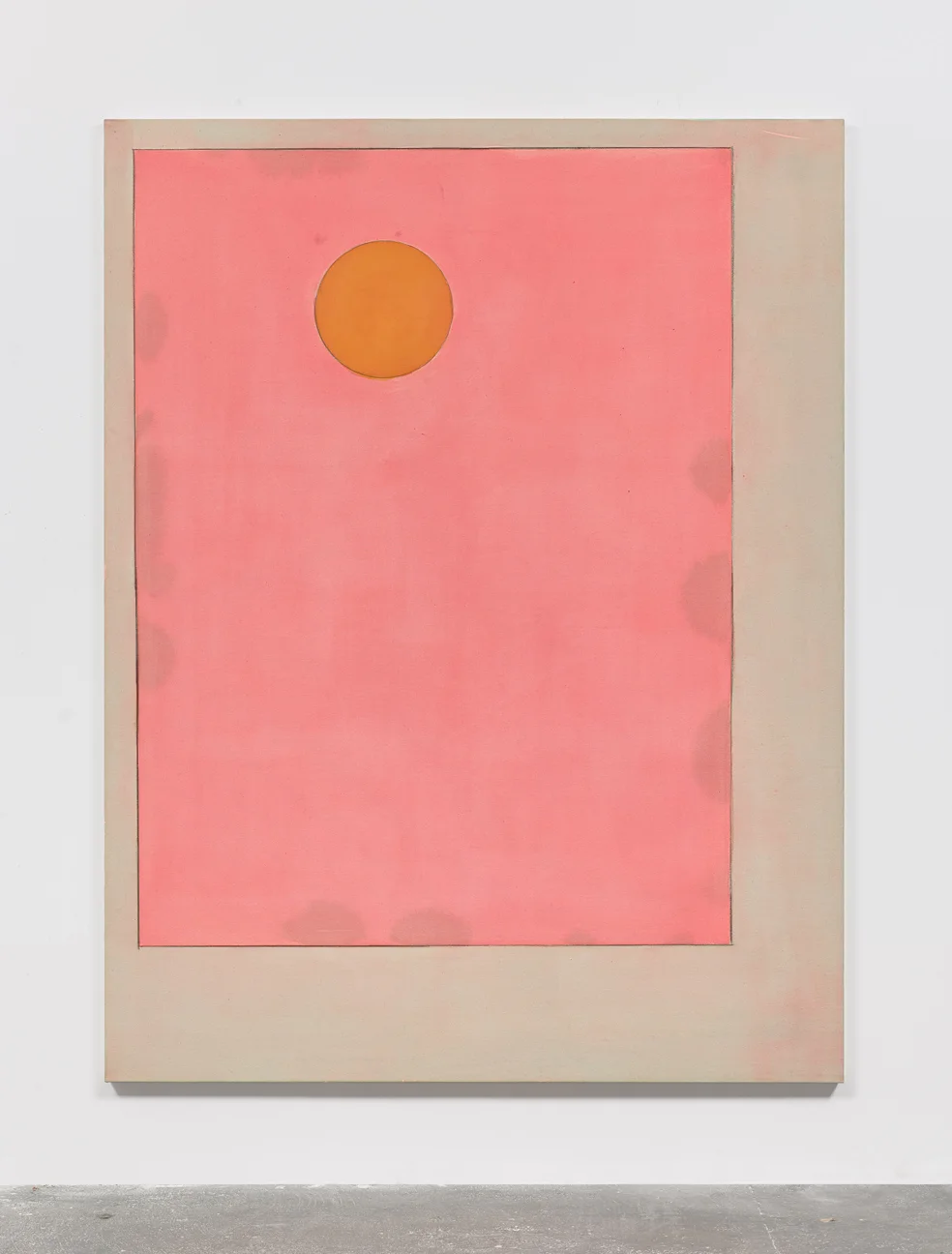 Guide (top version) 2016 Acrylic on canvas 213.3 x 162.5 x 3.8 cm / 84 x 64 x 1.5 in