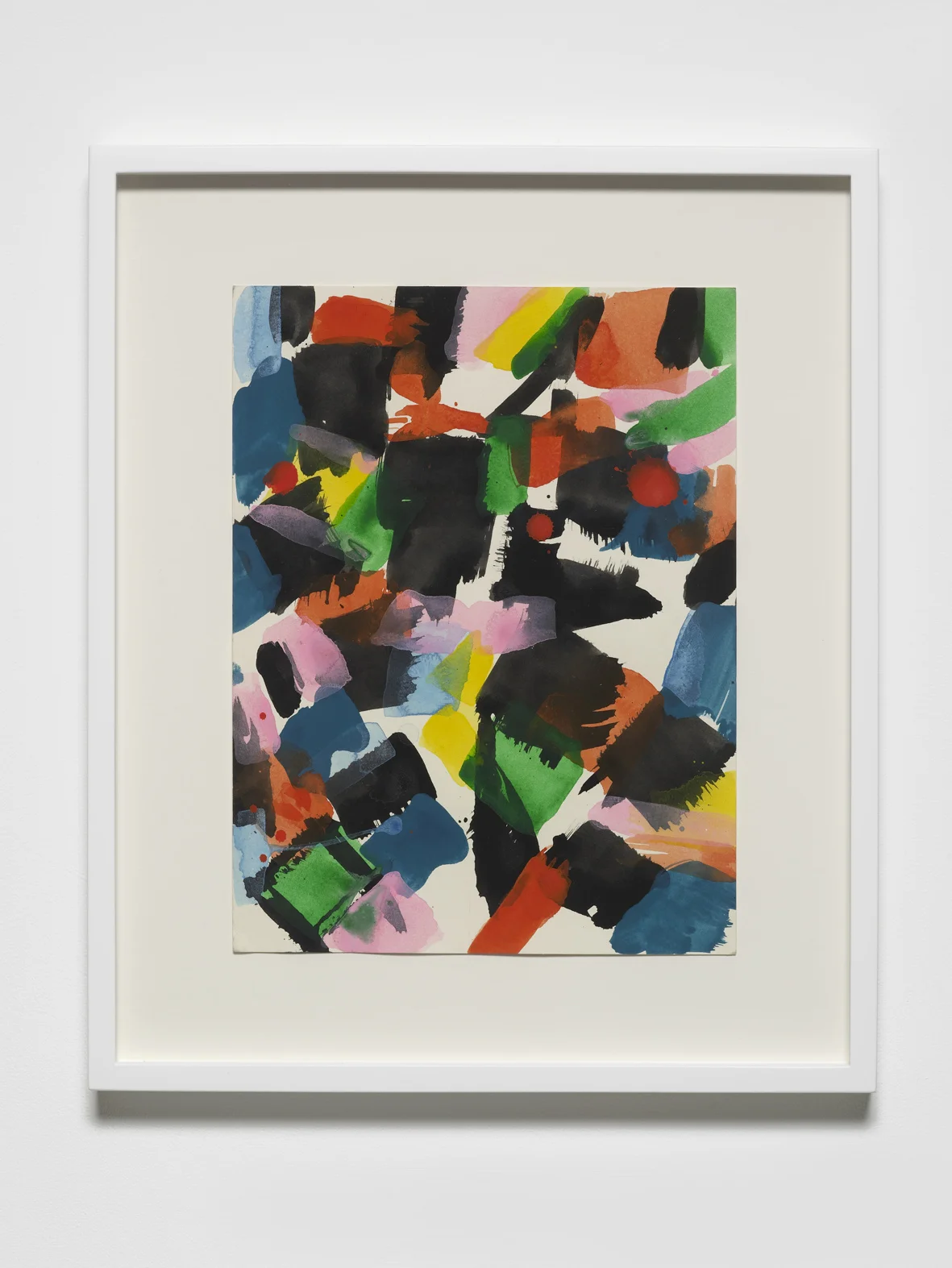 4020 Colour Study II 2015 Watercolour on paper 30 x 23 cm / 11.8 x 9 in unframed 42.6 x 35.6 cm / 16.8 x 14 in framed