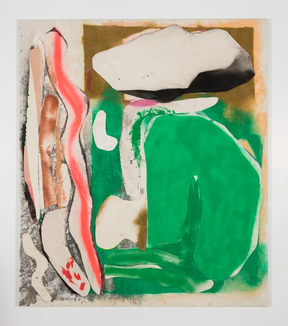 Backflip 2016 Acrylic and gesso on canvas 208.2 x 180.3 cm / 82 x 71 in