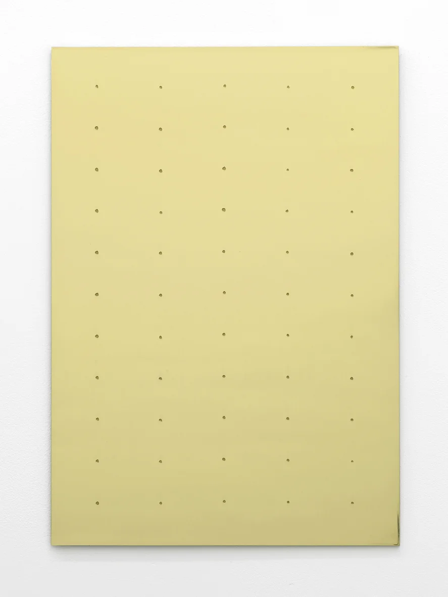 Untitled 2016 Etched brass 50.8 x 35.6 x 0.6 cm / 20 x 14 x 0.2 in