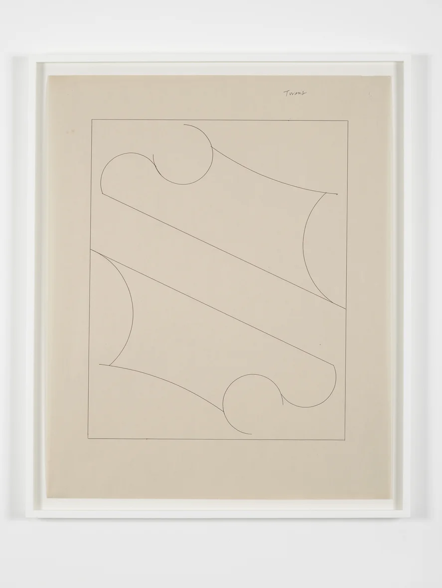 Matt Paweski Untitled 2017 Ink on paper 75.5 x 61.5 cm / 29.7 x 24.2 in unframed