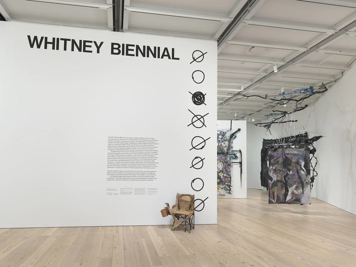 Whitney Biennial Installation View Whitney Museum of American Art, New York, US 2017