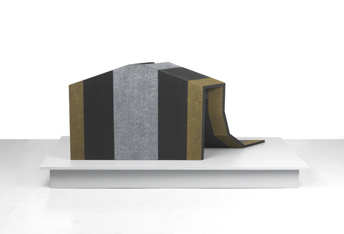 Tunic (folded) 2012 Gatorfoam board, spunbond polyester and crayon Sculpture: 68.6 x 147.3 x 55.8 cm / 27 x 58 x 22 in