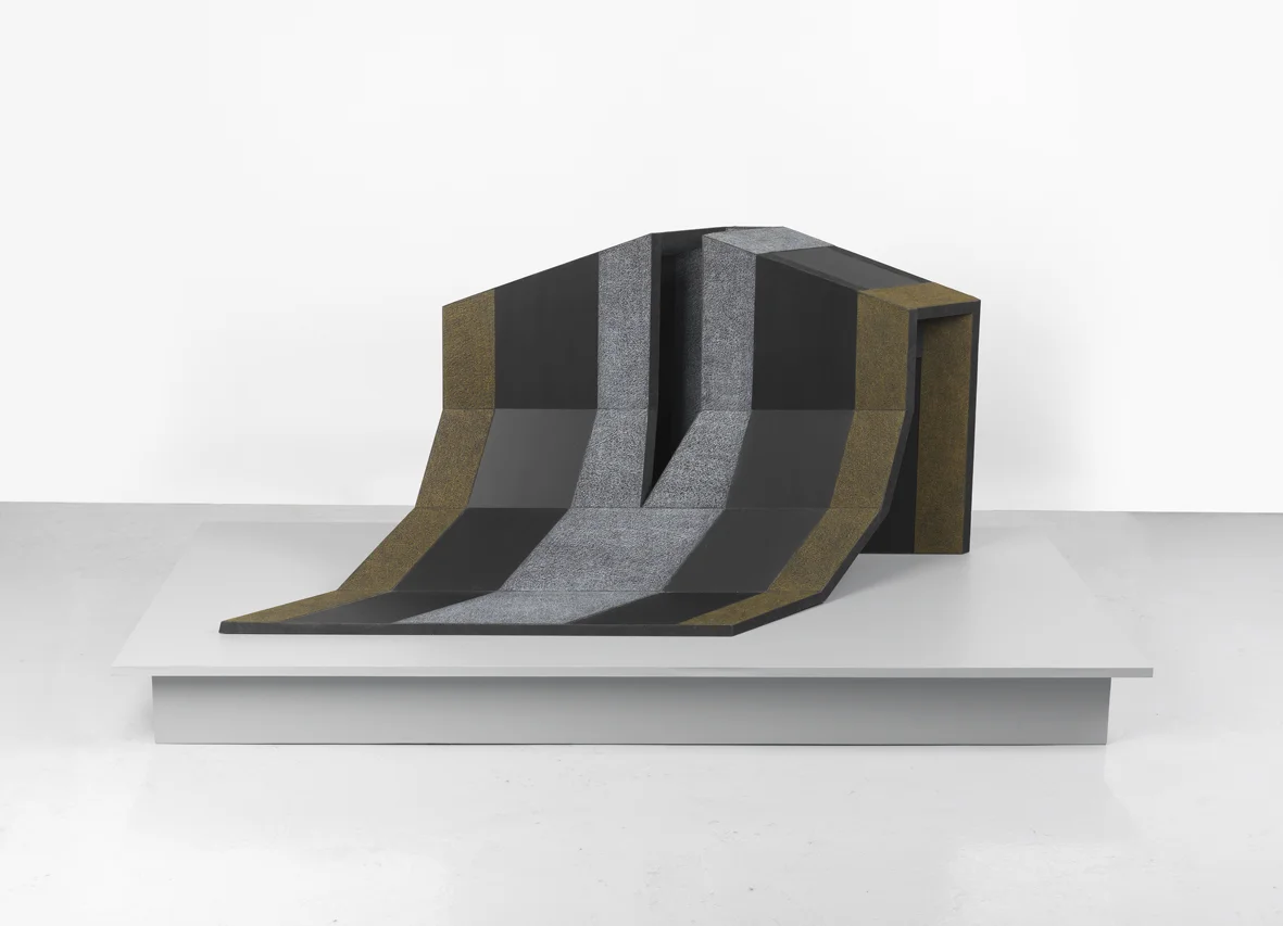 Tunic (folded) 2012 Gatorfoam board, spunbond polyester and crayon Sculpture: 68.6 x 147.3 x 55.8 cm / 27 x 58 x 22 in