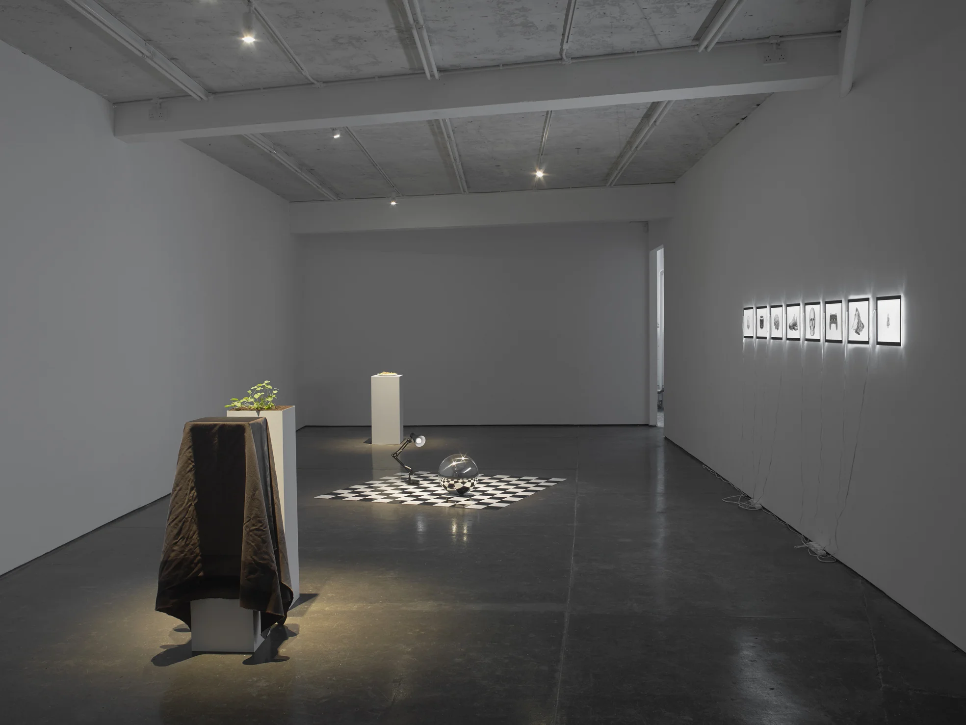 EXHAUST: BLACK NOISE / TOXIC WASTE Installation view Herald St 2017