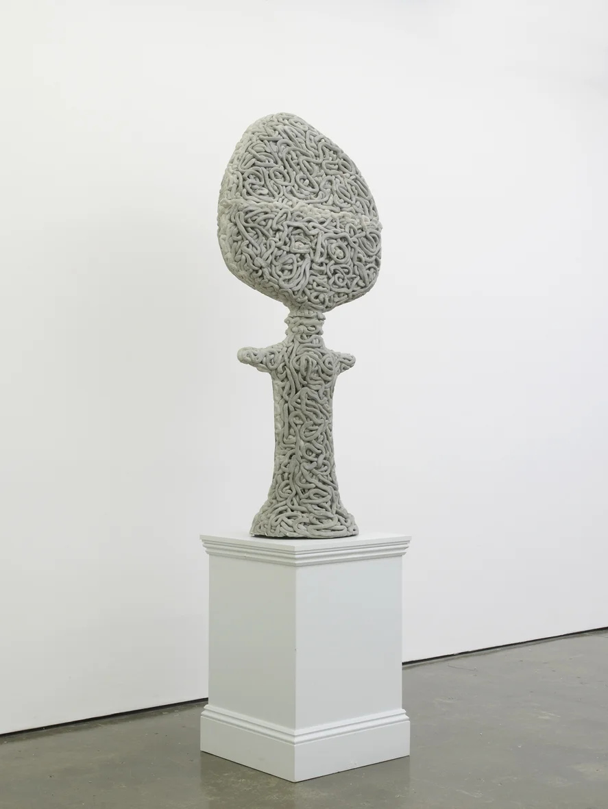 Xerox No.2 - Ashanti Fertility Doll 2017 Extruded concrete and steel armature 160 x 50 x 30 cm / 63 x 19.7 x 11.8 in