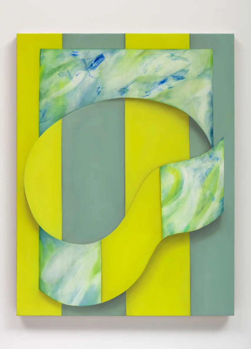 Untitled 2018 Oil on linen 78.7 x 61 x 2.5 cm / 31 x 24 x 1 in