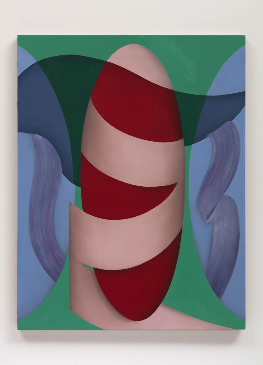 Untitled 2018 Oil on linen 78.7 x 61 x 2.5 cm / 31 x 24 x 1 in