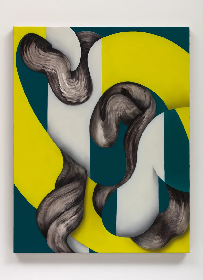 Untitled 2018 Oil on linen 78.7 x 61 x 2.5 cm / 31 x 24 x 1 in