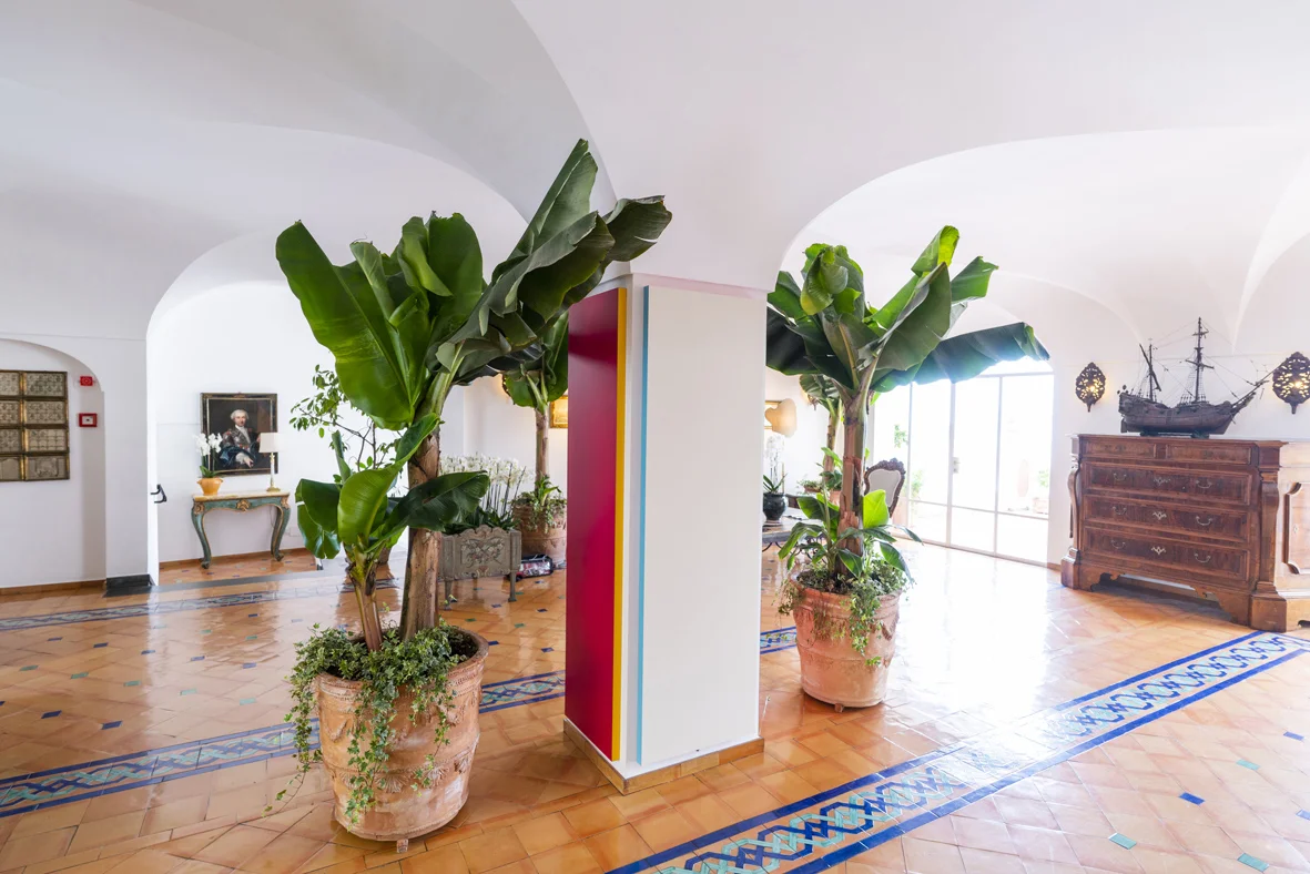 Installation View Le Sirenuse, Positano, IT 2018