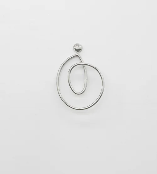 Model for Earring (Cambridge) 2018 Stainless steel 44 x 31 x 4.5 cm / 17.3 x 12.2 x 1.8 in Ed. 1/5 + 2AP