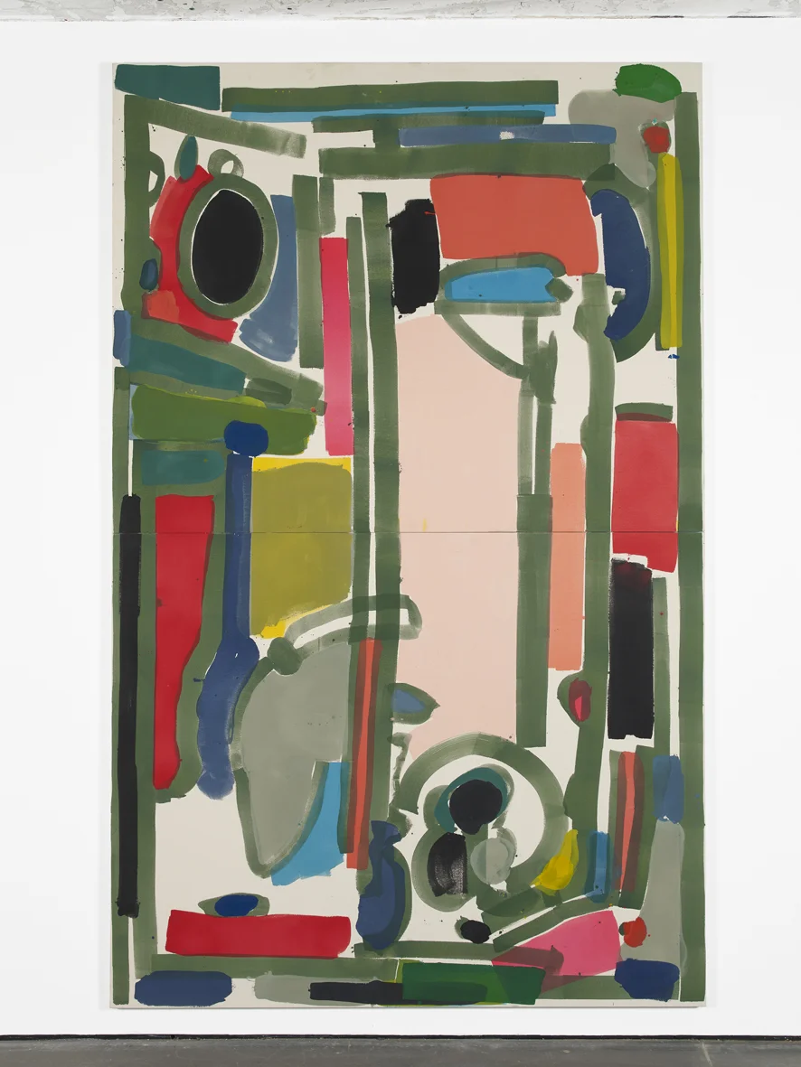 . / ? 2019 Acrylic on canvas 2 parts, overall: 305 x 190.5 x 3.5 cm / 120.1 x 75 x 1.4 in
