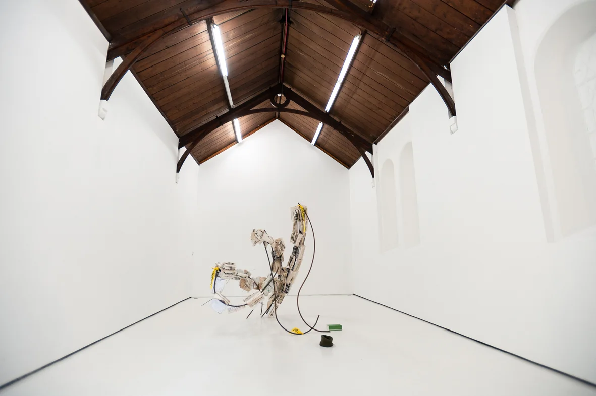 Michael Dean: Laughing for Crying Installation view St Carthage Hall, Lismore Castle Arts, Lismore, IE 2019