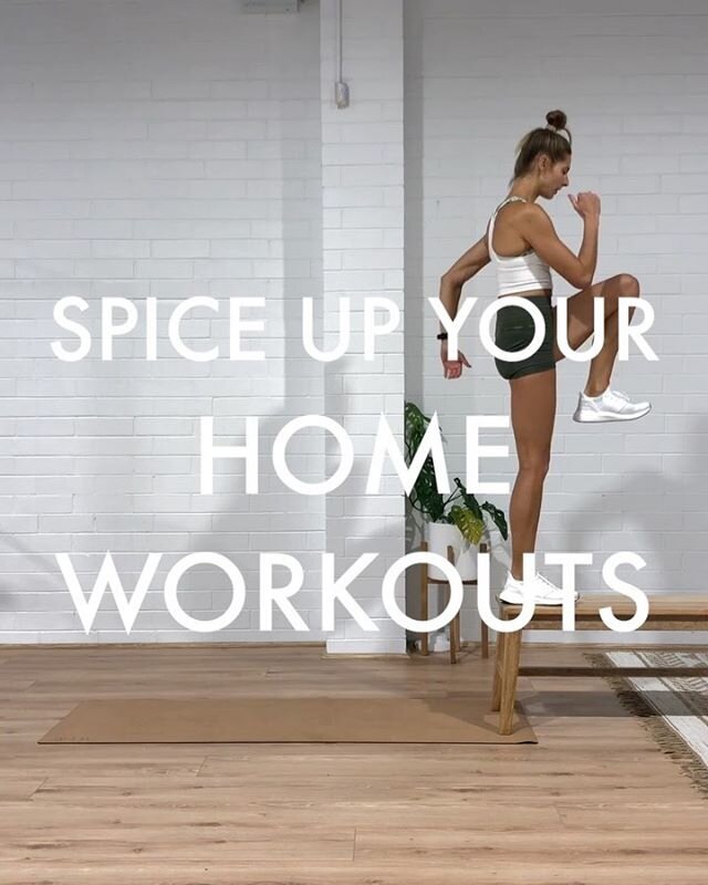 SPICE UP YOUR HOME WORKOUTS! 🌶🔥 Brand new YouTube is up sharing some fresh exercises you can do using some everyday items found in your home 🙌🏼👌🏼
Try this workout below using a chair/bench! ☺️
👇🏼
3 Rounds
45sec ON | 15sec REST
▪️STEP UPS
Knee