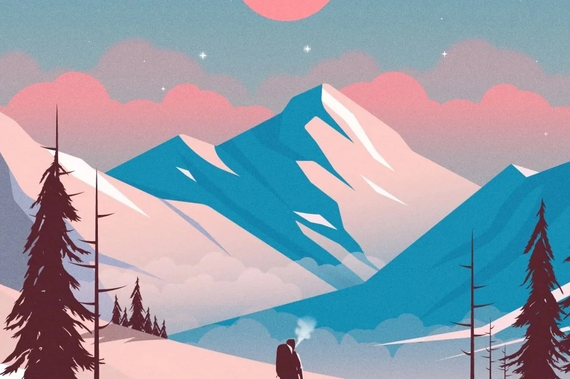 Mixed illustration work