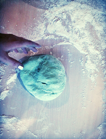 Green rave bread