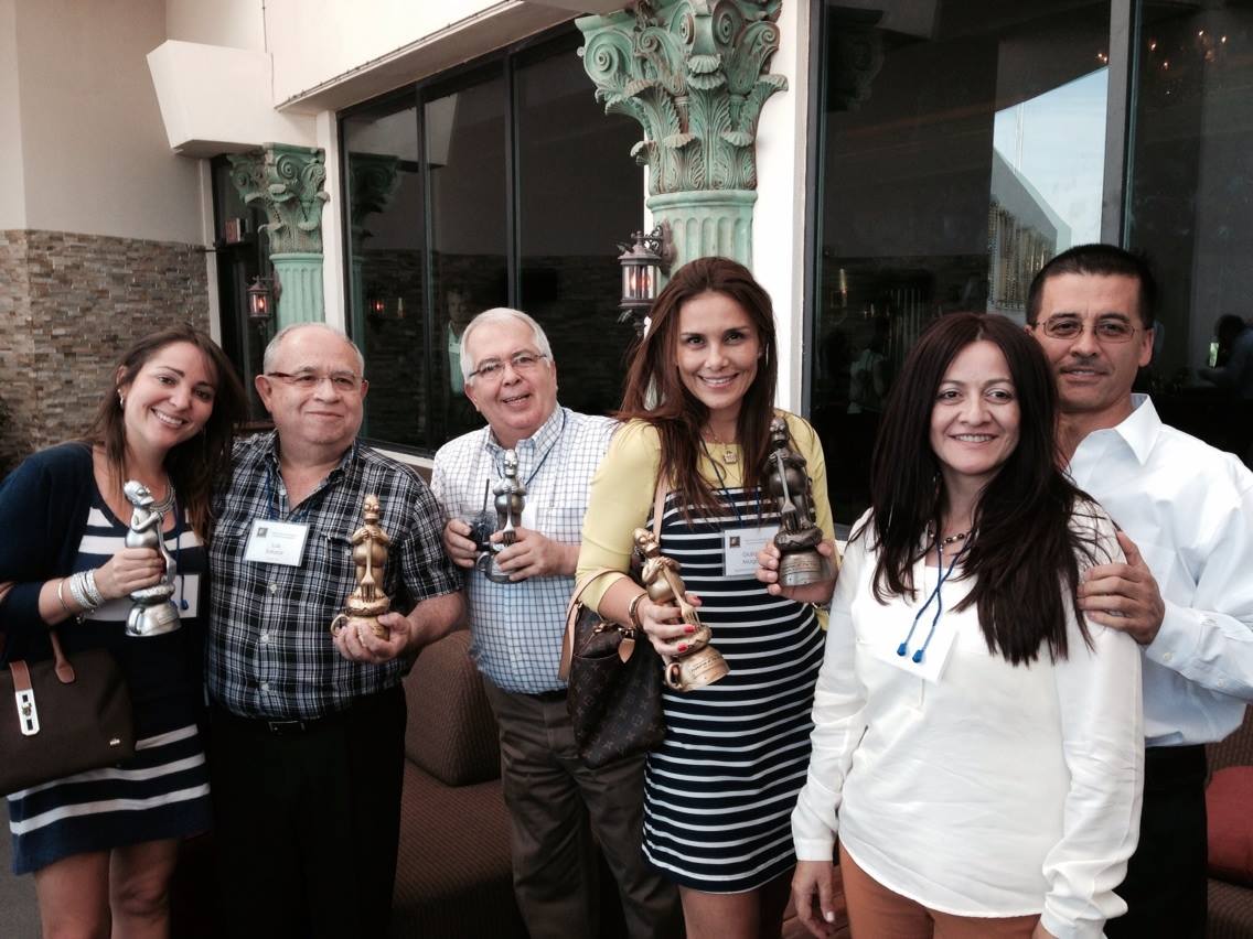 El Equipo de CPL en la ceremonia de los Homey Awards en Las Vegas