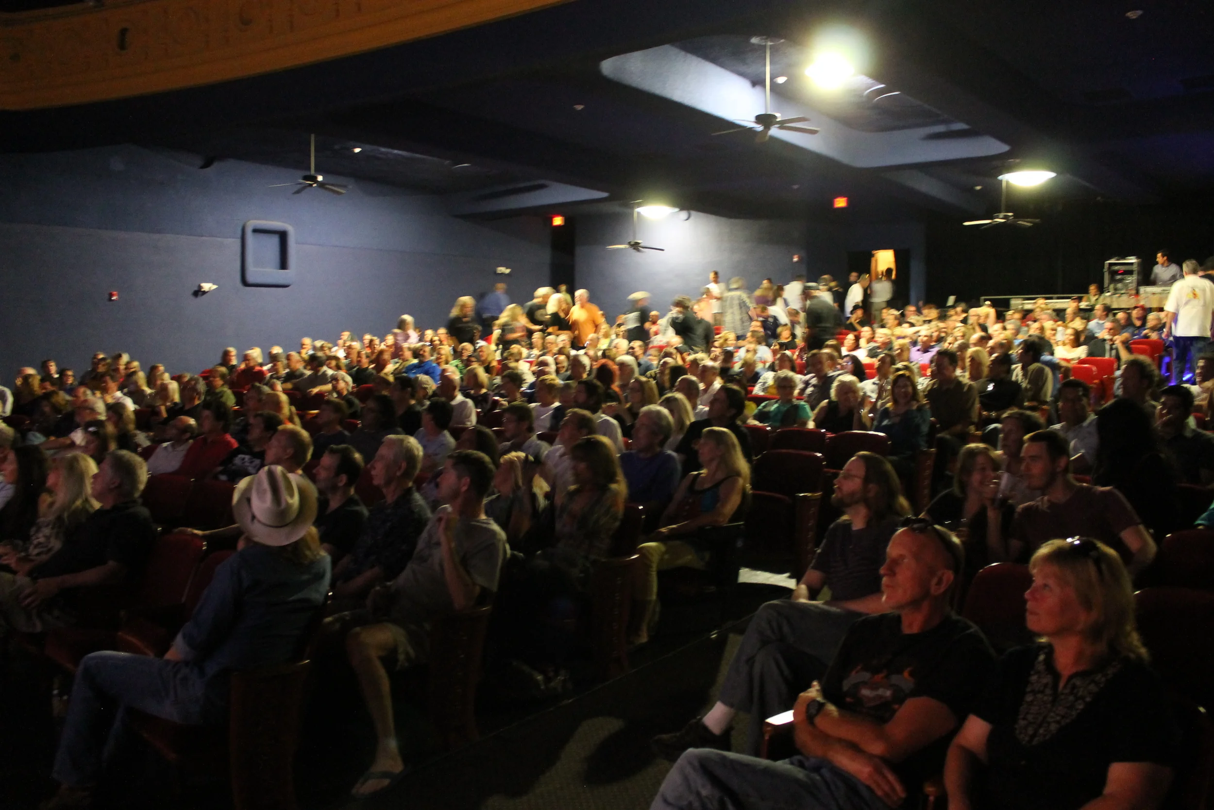 A full house, over 600 people, in the Texas Theatre for the September premiere!!!