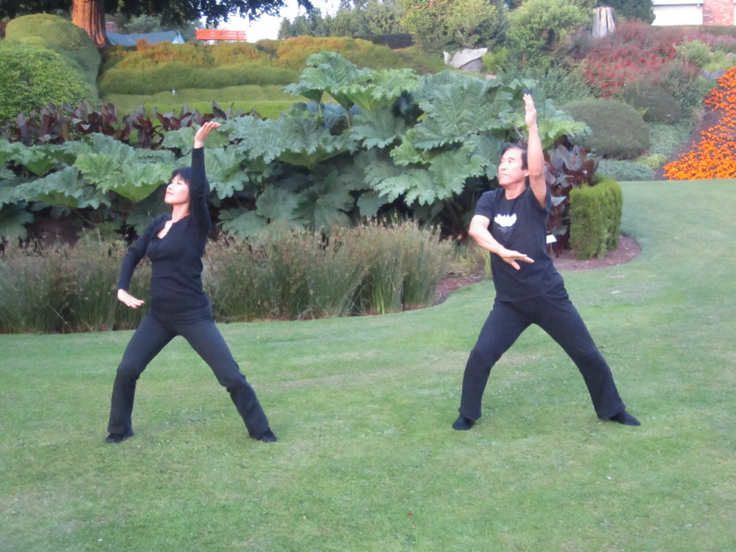 Master Li and Li Jing in Vancouver, Canada