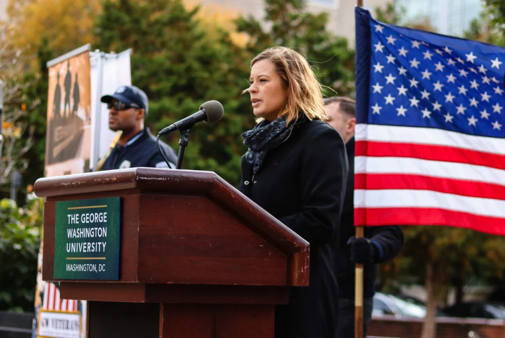 MEDIA CREDIT: MAX WANG | STAFF PHOTOGRAPHER Victoria Pridemore, the associate director of military and veterans student services, decided to step down earlier this month and officially left her post last week, a University spokeswoman said Monday.