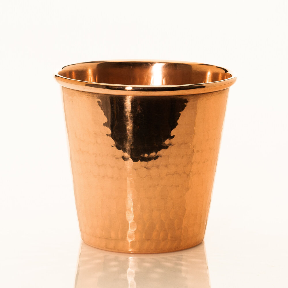 SIC Cups 12 Oz. Hammered Copper Tumbler – VERUCASTYLE