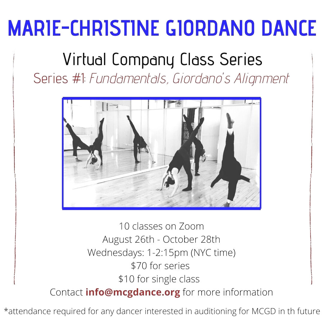 Virtual classes: MCGD Fundamentals/Giordano's Alignment