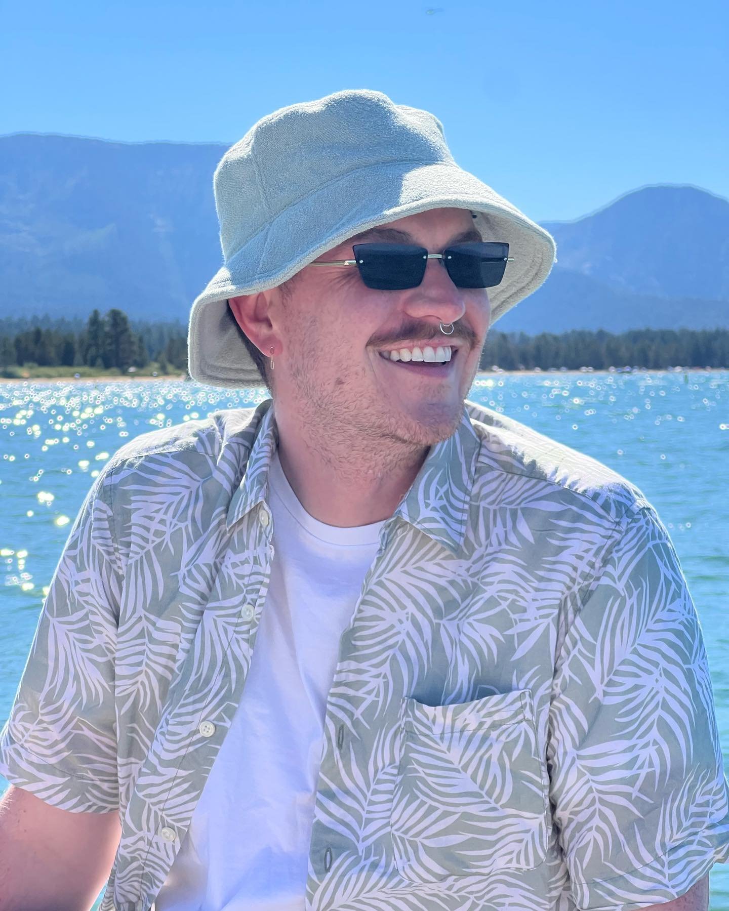 Go for the bucket hats stay for the view. Lake Tahoe you swoony little thang!