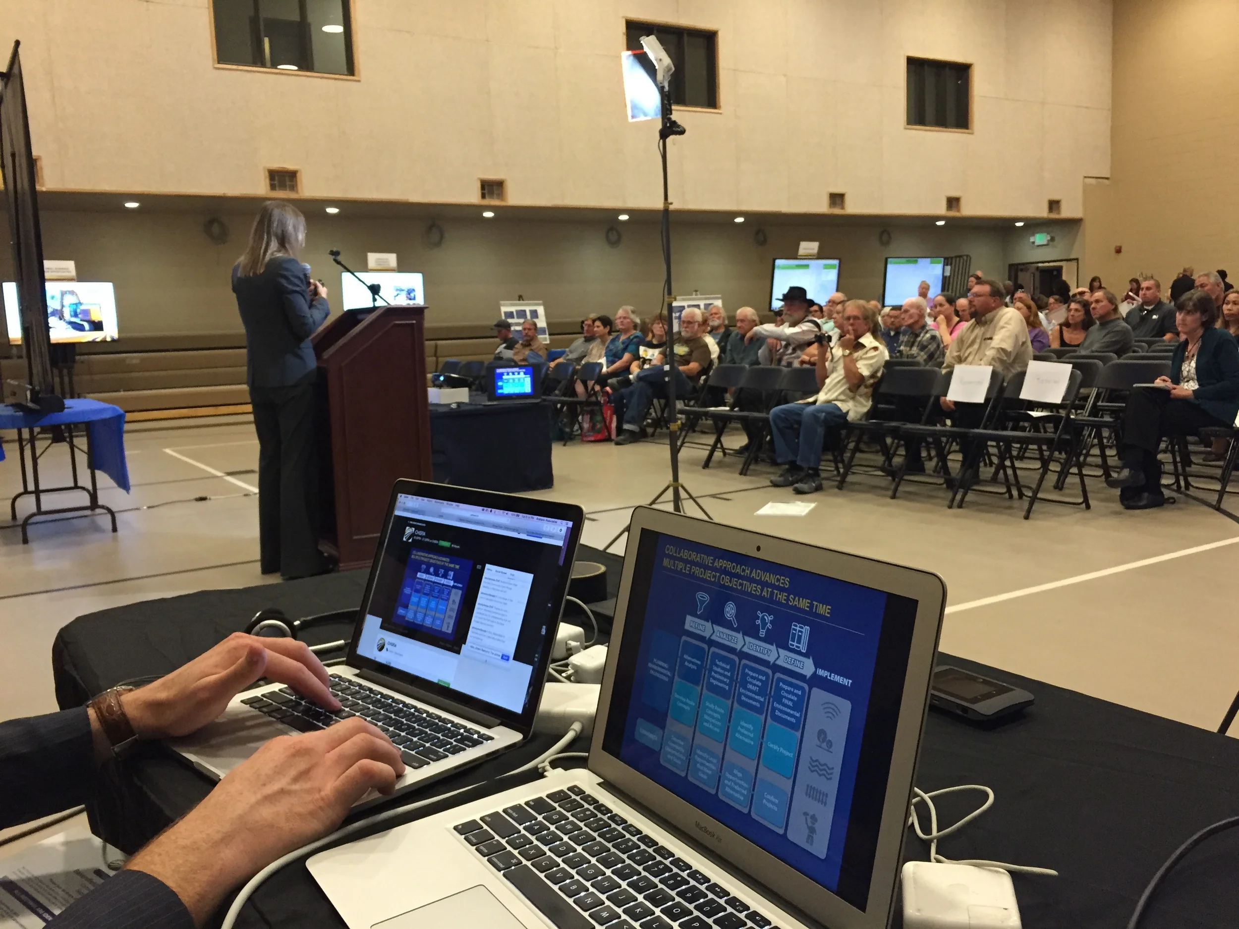 CHSRA Public Meeting in Rosamond, CA.