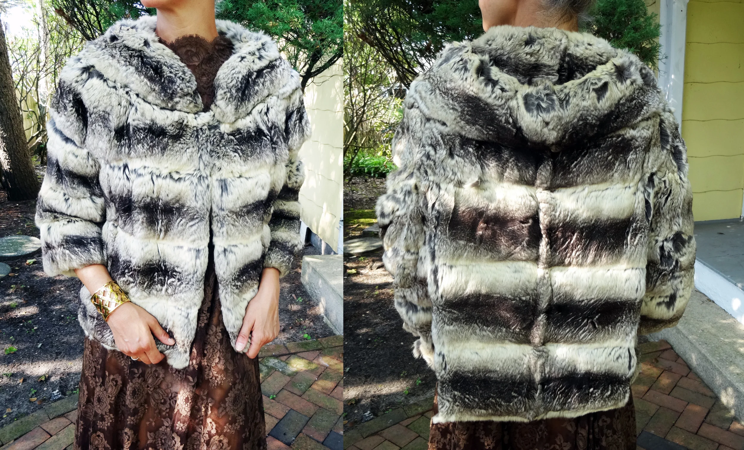 Vintage Chinchilla jacket
