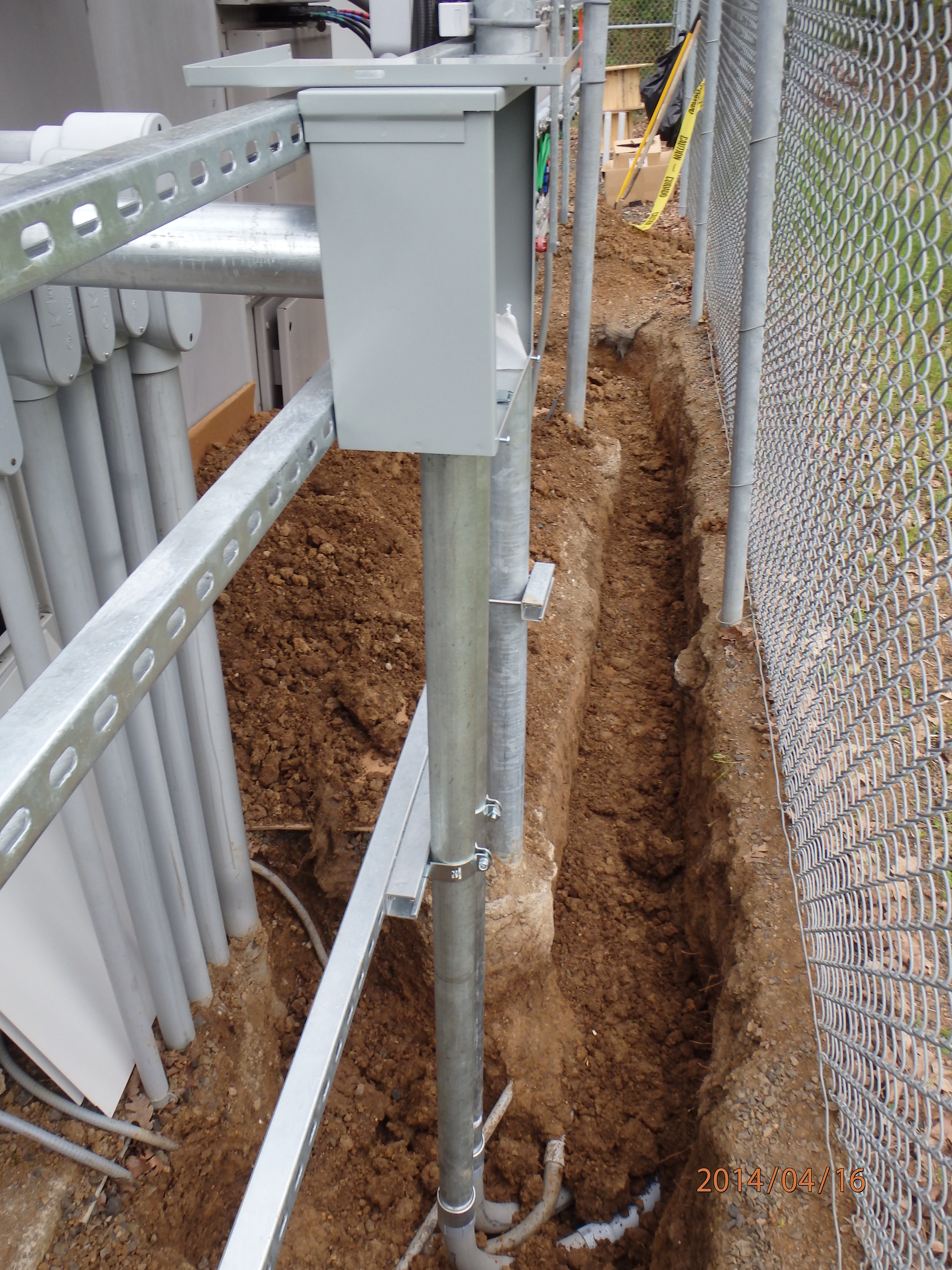Pre-Conduit Installation