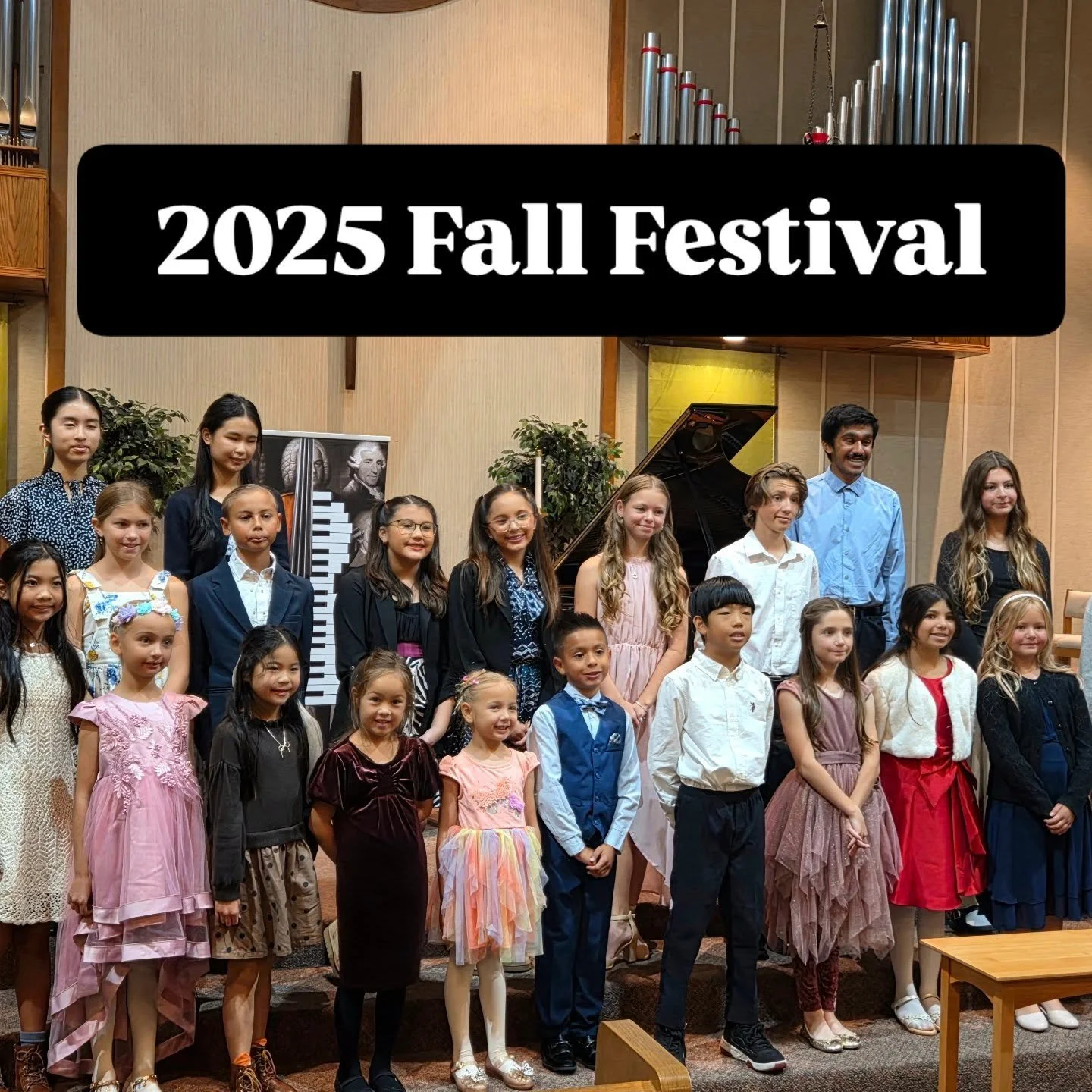 🍁🎶 Fall Music Festival Highlights! 🎶🍁

What a wonderful weekend of music! My students participated in this year&rsquo;s Fall Music Festival, and I am so proud of each and every performer. With 185 total participants across the event, the day was 