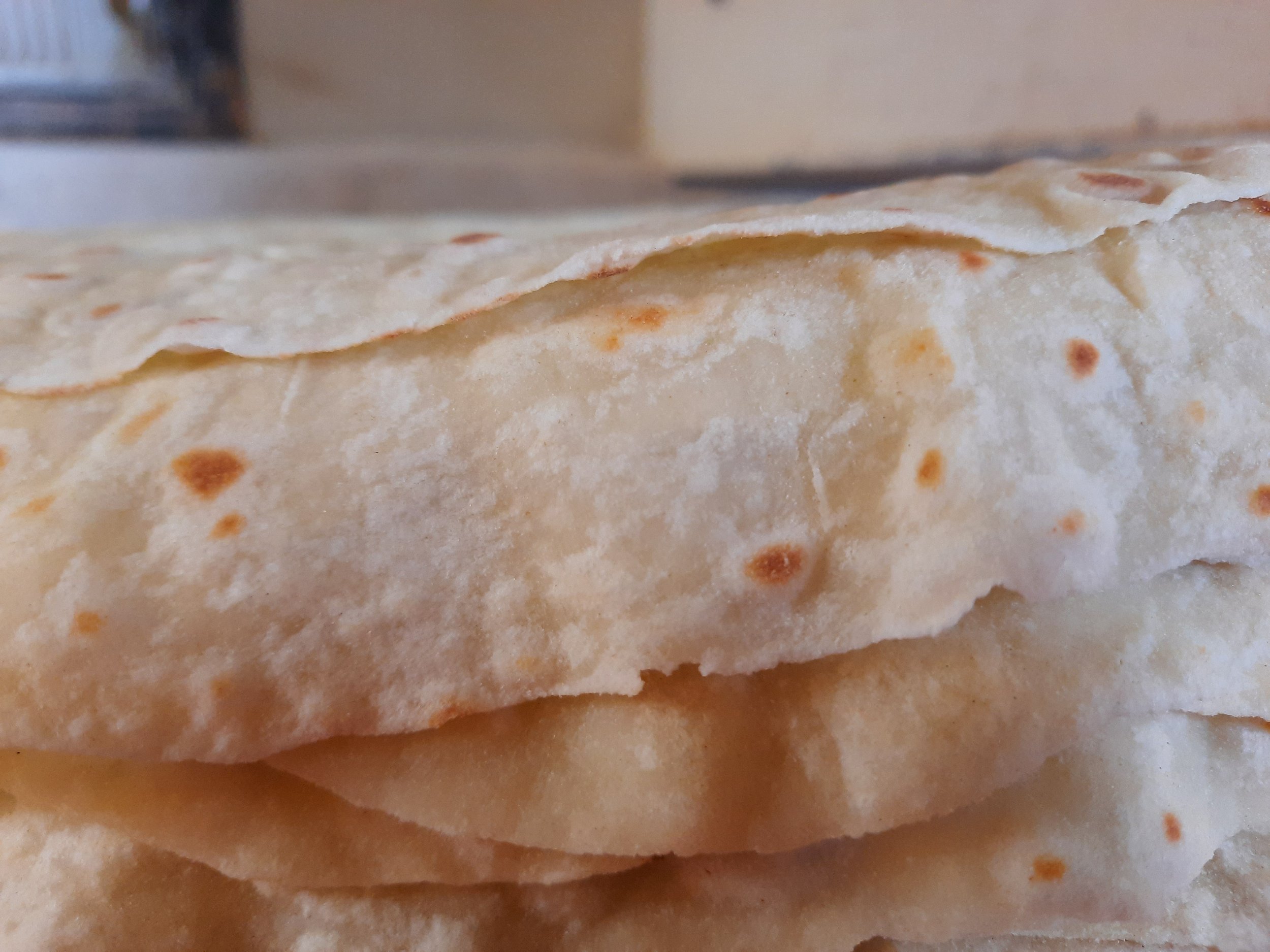 It's a stack of lefse!