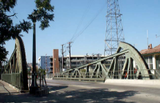 The D Street and Washington Street Bridges