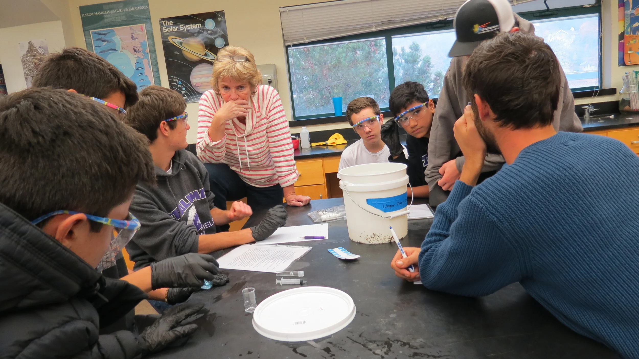 Water Quality Testing at Petaluma High School