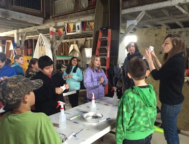  Students visiting David Yearsley River Heritage Center 