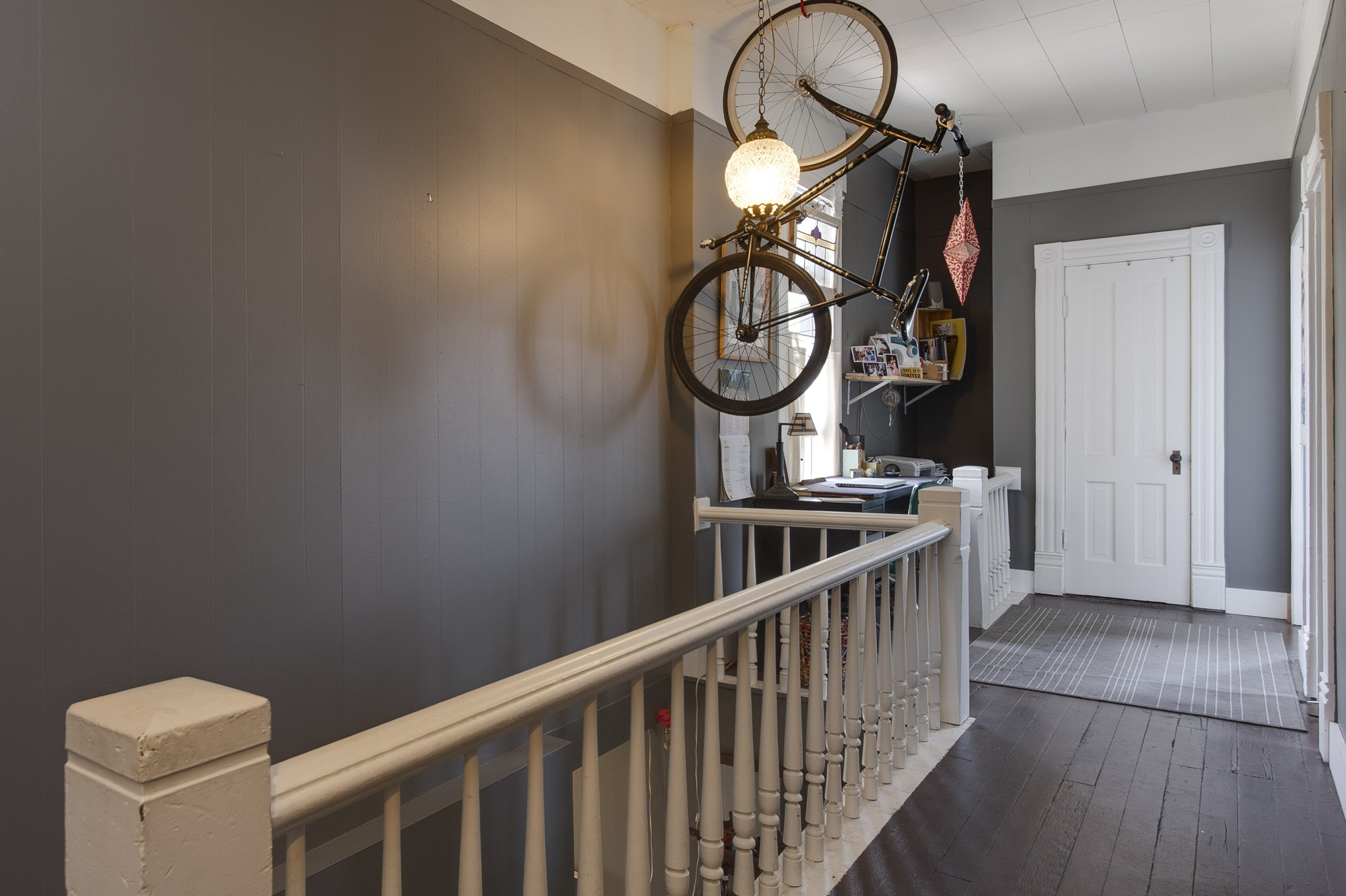 upper unit hallway