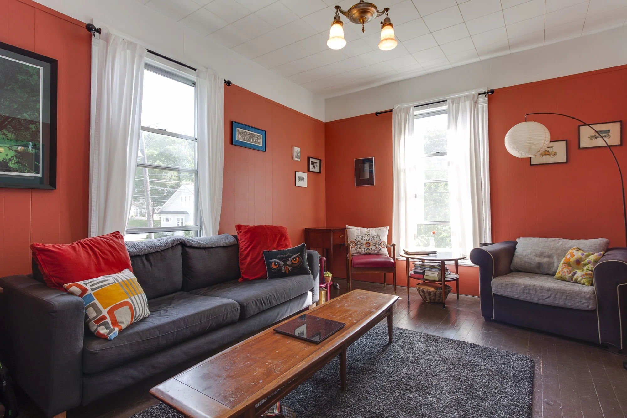 Upper unit living room