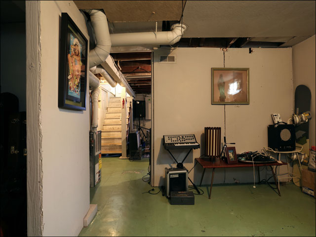 Plenty of room in the basement for storage or adding living space.