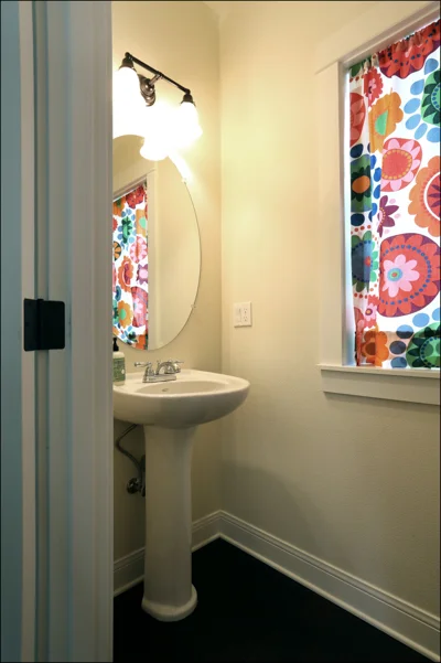 main floor powder room