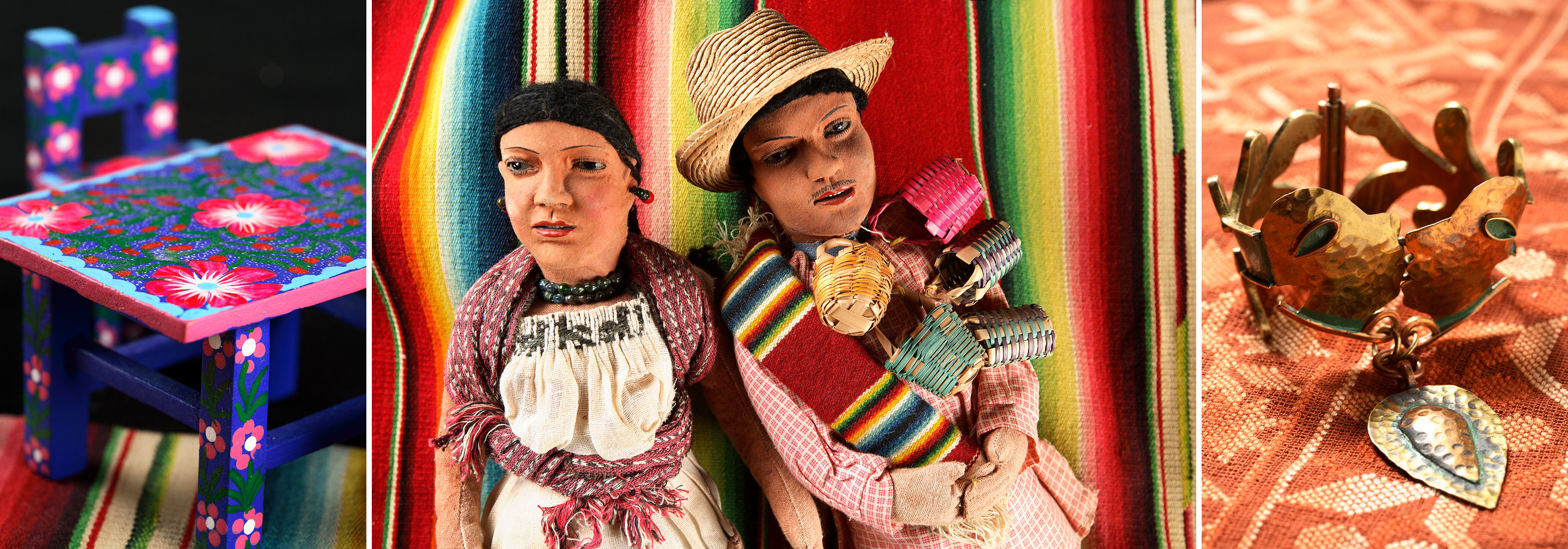 Mexican clothing and crafts