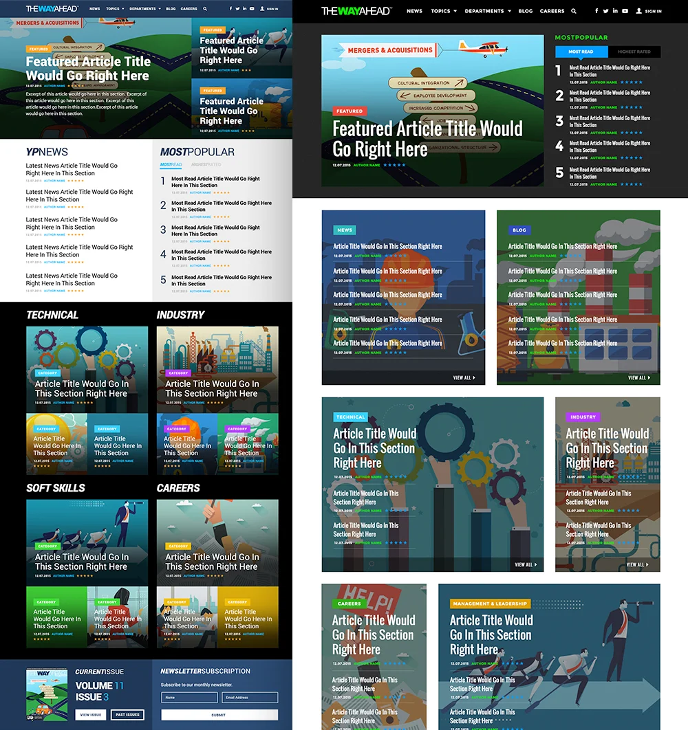 Homepage Concepts (Copy)