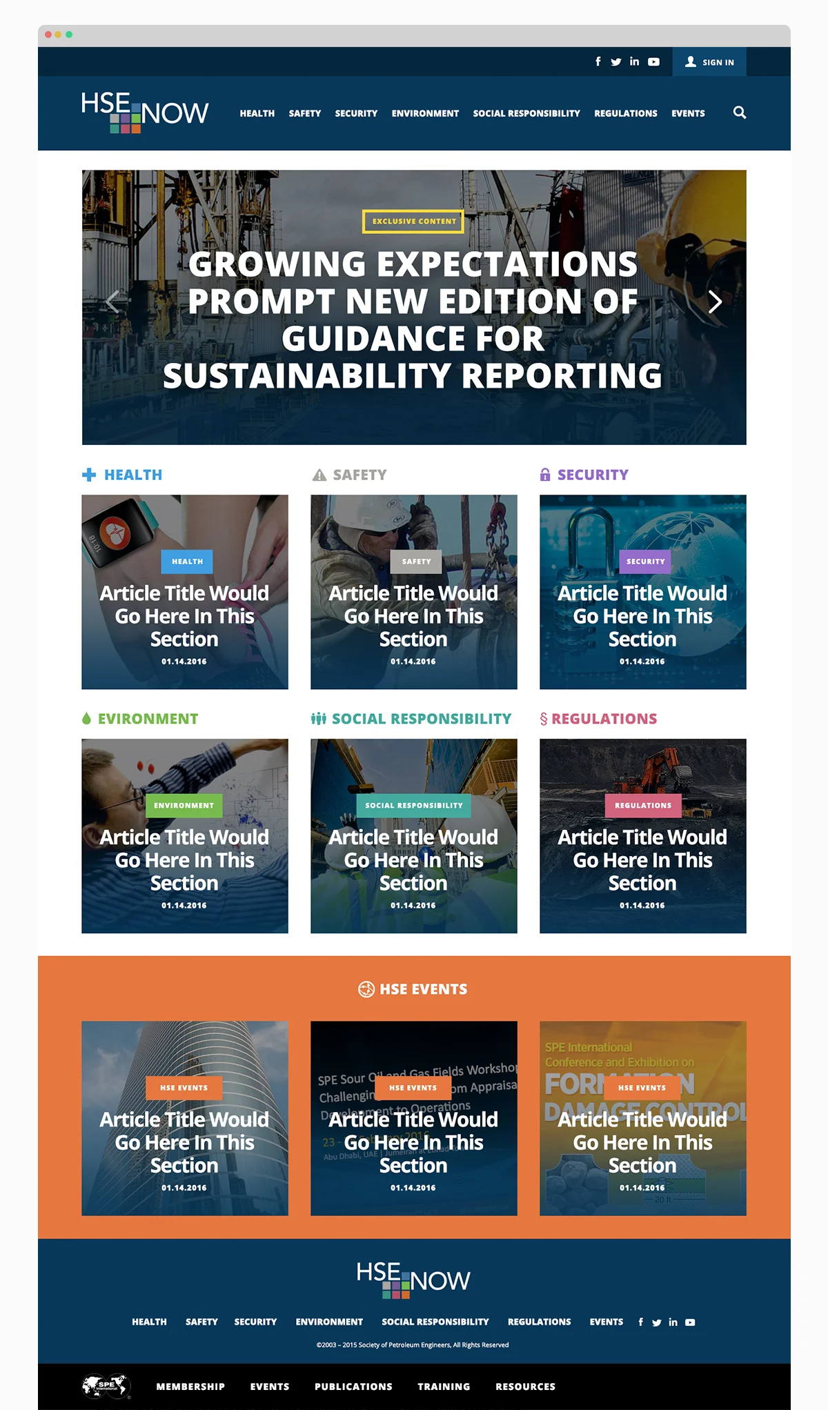 Homepage Concept (Copy)