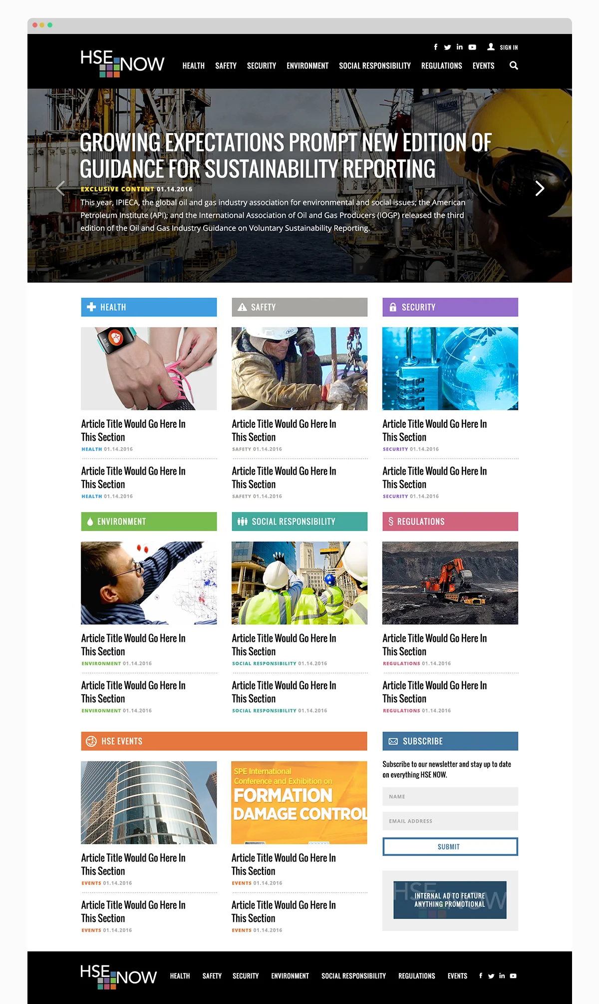 Homepage Concept (Copy)