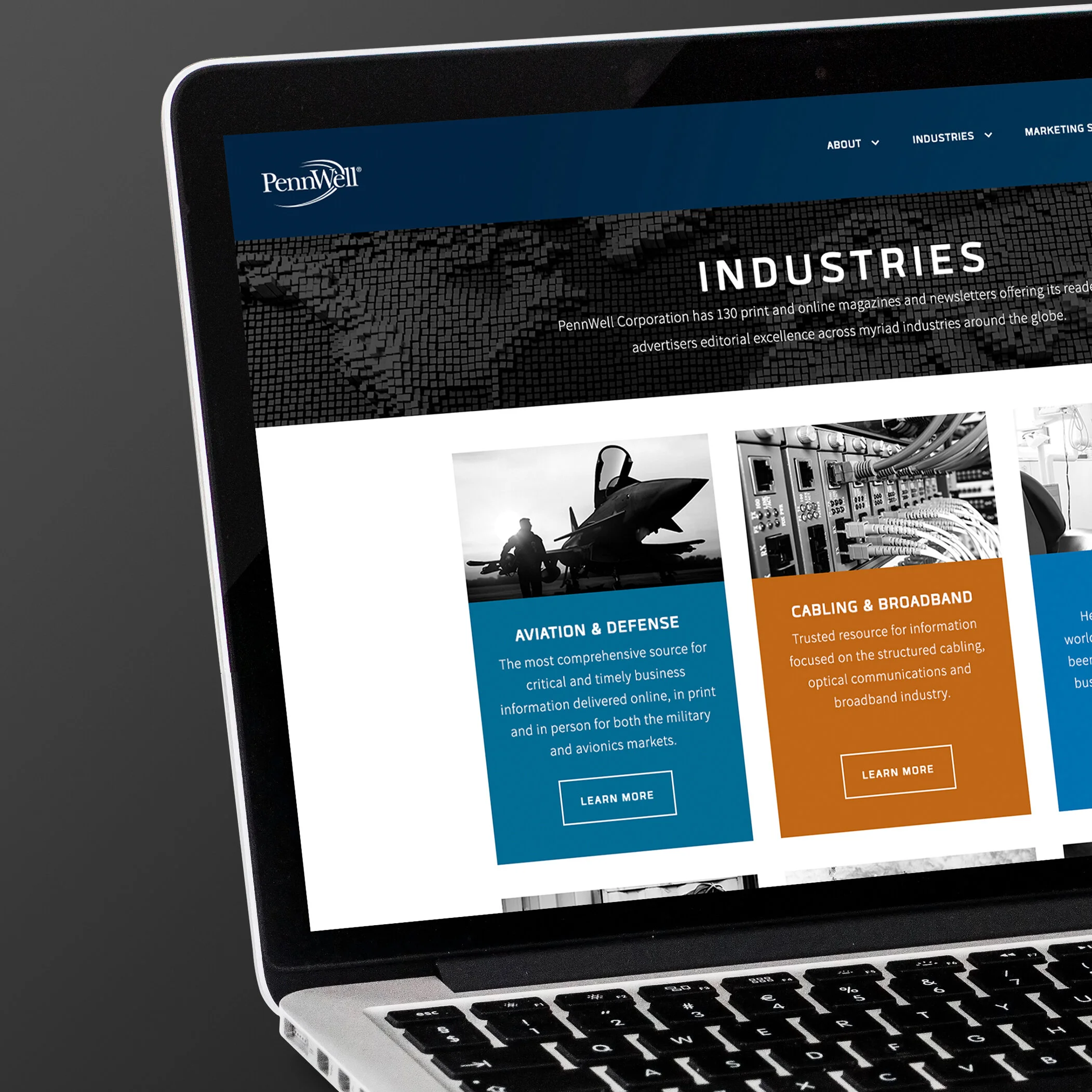 B2B Publisher Website