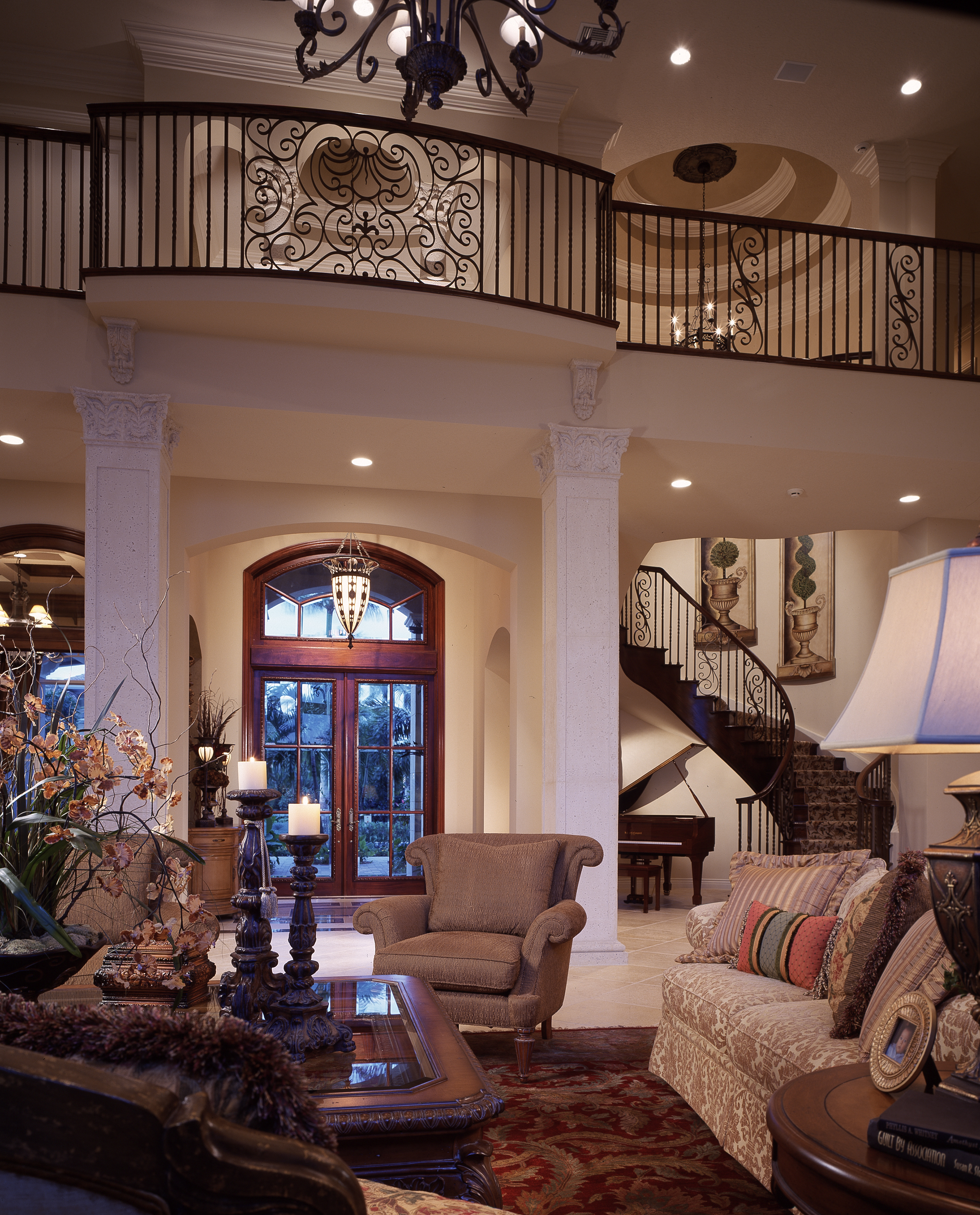 Foyer, Stair and Bridge