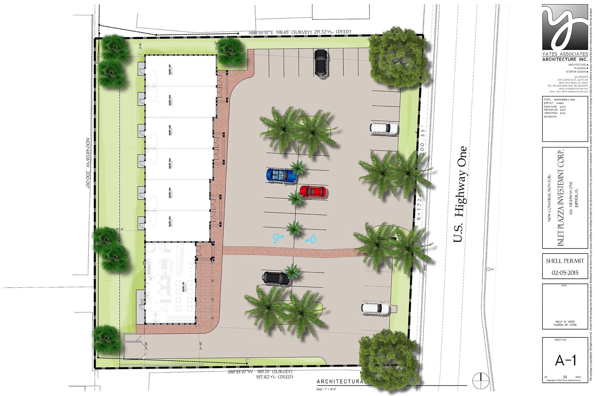 Inlet Plaza Site Plan