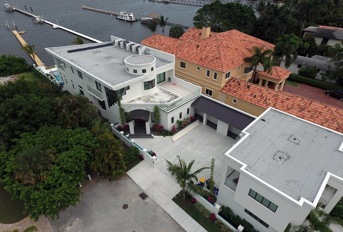 Aerial View from Front