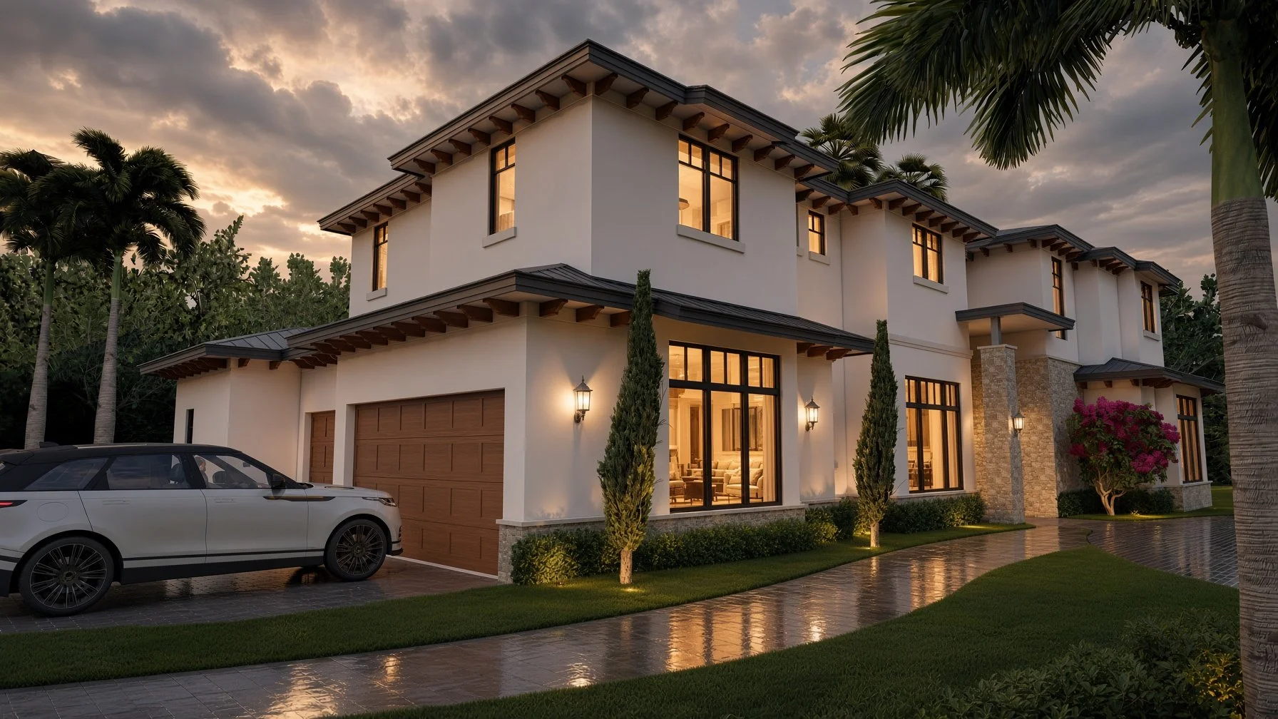 Front Left Elevation