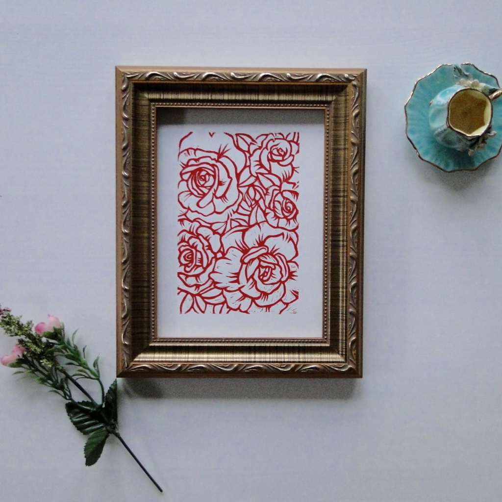 Roses with Border